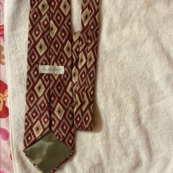 Bill Robinson Red/Gold Tie - Picture 6 of 6